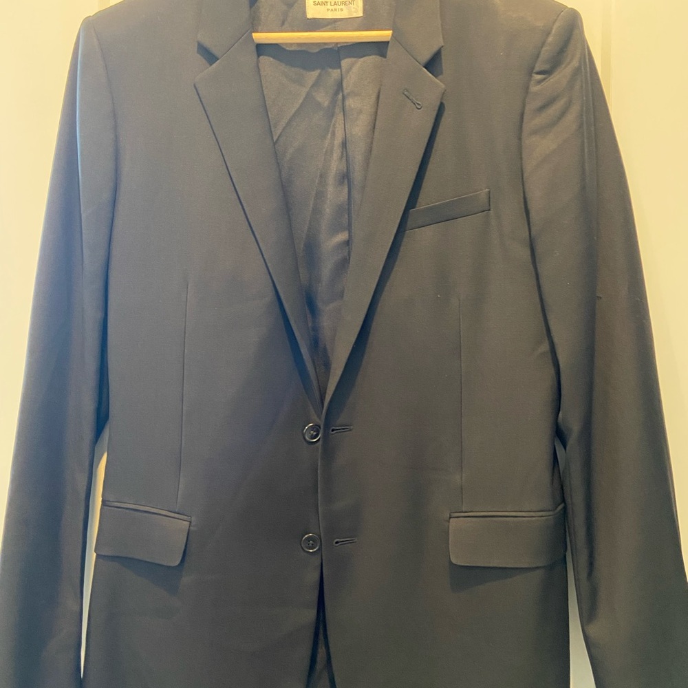 Saint Laurent Classic Black Blazer